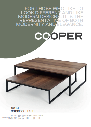 Cooper Coffee Table (Set Of 2)